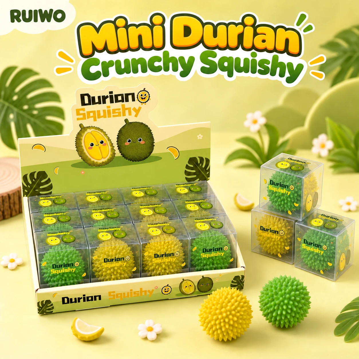 Mini Durian Crunchy Squishy catalog reference