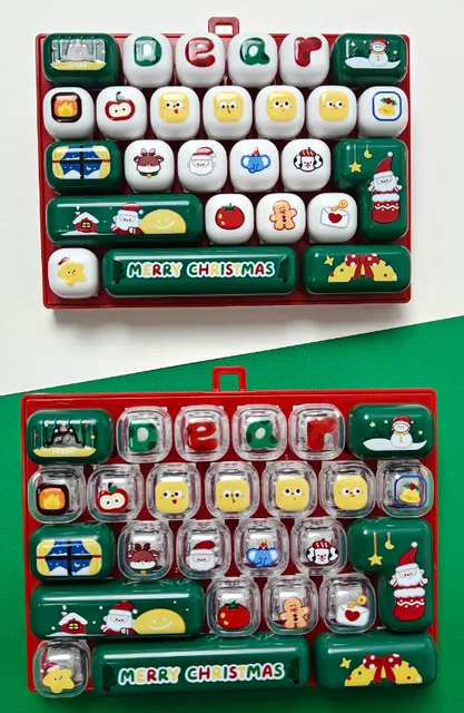 26-Key Fidget Keyboard Toys — Christmas · Solid wholesale product