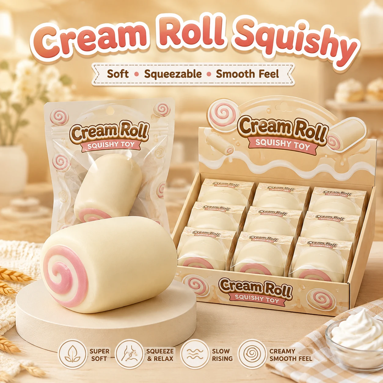 Cream Crunchy Squishy catalog reference